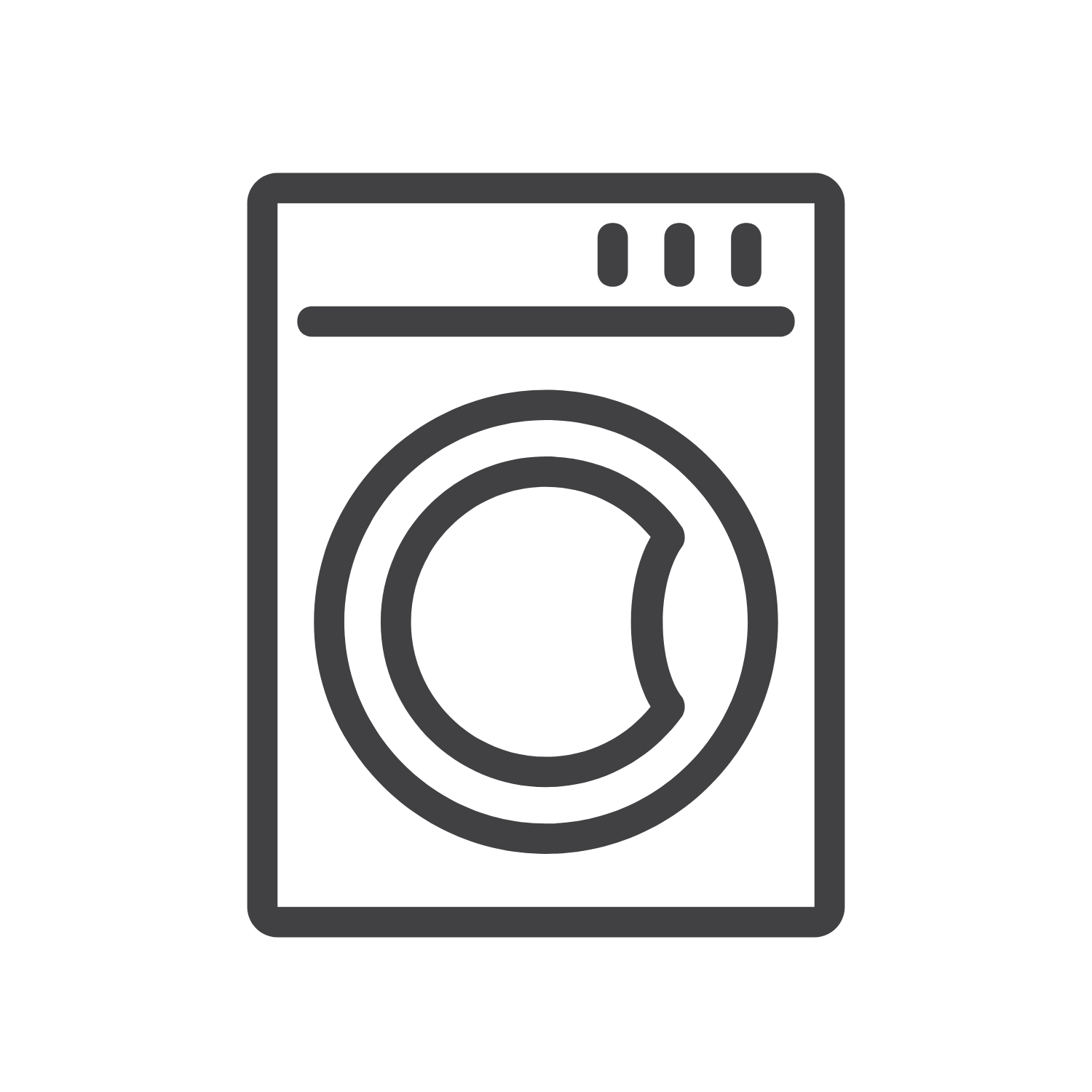 Full-sized, in-unit<br />washer & dryer